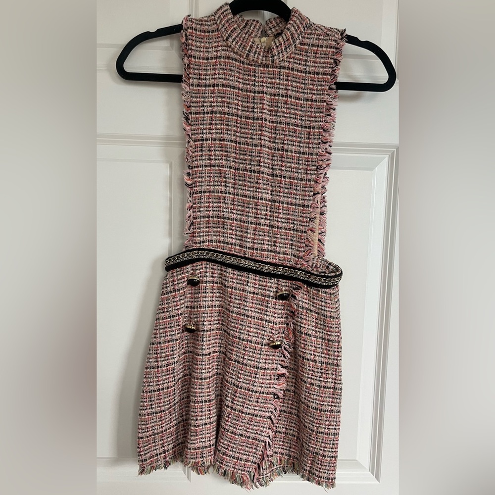 Tweed romper
